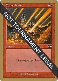 Stone Rain - 1999 Mark Le Pine (6ED) - World Championship Decks - Magic: The Gathering card