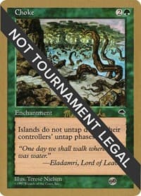 Choke - 1999 Matt Linde (TMP) (SB) - World Championship Decks - Magic: The Gathering card