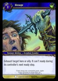 Gouge - Heroes of Azeroth - WoW card