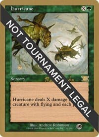 Hurricane - 1999 Matt Linde (6ED) (SB) - World Championship Decks - Magic: The Gathering card