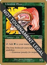 Llanowar Elves - 1999 Matt Linde (6ED) - World Championship Decks - Magic: The Gathering card