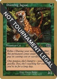 Pouncing Jaguar - 1999 Matt Linde (USG) - World Championship Decks - Magic: The Gathering card