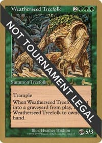 Weatherseed Treefolk - 1999 Matt Linde (ULG) (SB) - World Championship Decks - Magic: The Gathering card