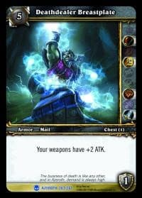 Deathdealer Breastplate - Heroes of Azeroth - WoW card