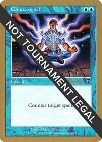 Counterspell - 2001 Alex Borteh (7ED) - World Championship Decks - Magic: The Gathering card