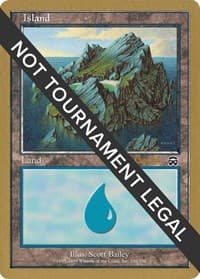 Island (336) - 2001 Alex Borteh (MMQ) - World Championship Decks - Magic: The Gathering card
