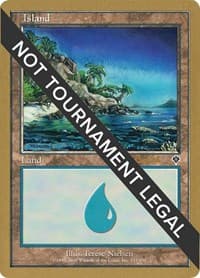 Island (337) - 2001 Alex Borteh (INV) - World Championship Decks - Magic: The Gathering card
