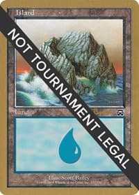 Island (337) - 2001 Alex Borteh (MMQ) - World Championship Decks - Magic: The Gathering card