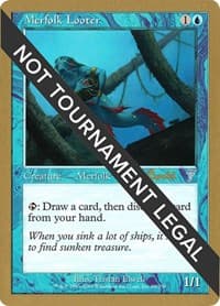 Merfolk Looter - 2001 Alex Borteh (7ED) - World Championship Decks - Magic: The Gathering card