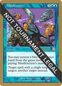 Misdirection - 2001 Alex Borteh (MMQ) (SB) - World Championship Decks - Magic: The Gathering card