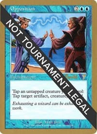 Opposition - 2001 Alex Borteh (7ED) - World Championship Decks - Magic: The Gathering card