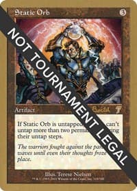 Static Orb - 2001 Alex Borteh (7ED) - World Championship Decks - Magic: The Gathering card