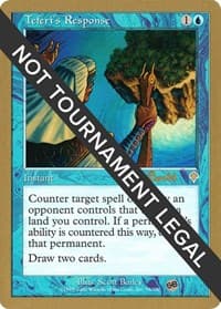 Teferi's Response - 2001 Alex Borteh (INV) (SB) - World Championship Decks - Magic: The Gathering card