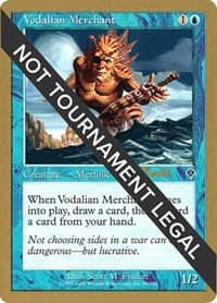 Vodalian Merchant - 2001 Alex Borteh (INV) - World Championship Decks - Magic: The Gathering card