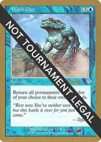 Wash Out - 2001 Alex Borteh (INV) (SB) - World Championship Decks - Magic: The Gathering card