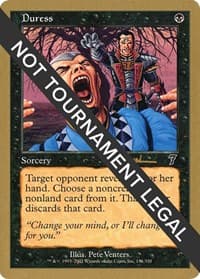 Duress - 2001 Antoine Ruel (7ED) - World Championship Decks - Magic: The Gathering card