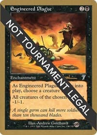 Engineered Plague - 2001 Antoine Ruel (7ED) (SB) - World Championship Decks - Magic: The Gathering card