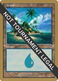 Island (335) - 2001 Antoine Ruel (INV) - World Championship Decks - Magic: The Gathering card