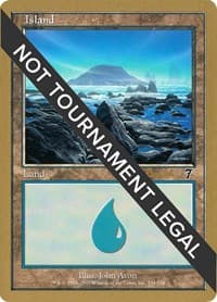 Island (334) - 2001 Antoine Ruel (7ED) - World Championship Decks - Magic: The Gathering card