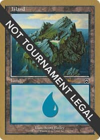 Island (336) - 2001 Antoine Ruel (MMQ) - World Championship Decks - Magic: The Gathering card