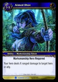 Aimed Shot - Heroes of Azeroth - WoW card