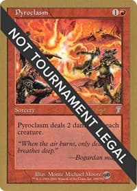 Pyroclasm - 2001 Antoine Ruel (7ED) (SB) - World Championship Decks - Magic: The Gathering card