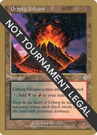 Urborg Volcano - 2001 Antoine Ruel (INV) - World Championship Decks - Magic: The Gathering card