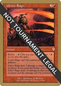 Urza's Rage - 2001 Antoine Ruel (INV) - World Championship Decks - Magic: The Gathering card