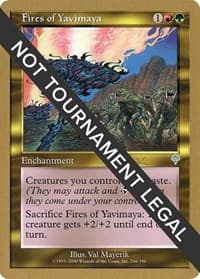 Fires of Yavimaya - 2001 Jan Tomcani (INV) - World Championship Decks - Magic: The Gathering card