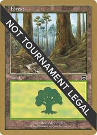 Forest (349) - 2001 Jan Tomcani (MMQ) - World Championship Decks - Magic: The Gathering card