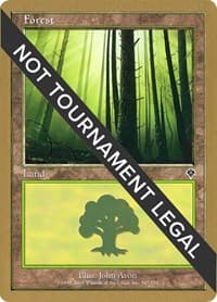 Forest (347) - 2001 Jan Tomcani (INV) - World Championship Decks - Magic: The Gathering card