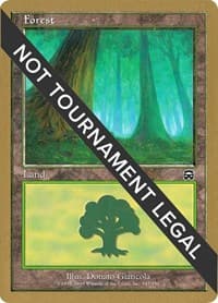 Forest (347) - 2001 Jan Tomcani (MMQ) - World Championship Decks - Magic: The Gathering card
