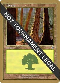 Forest (348) - 2001 Jan Tomcani (INV) - World Championship Decks - Magic: The Gathering card