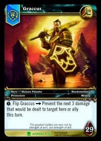 Graccus - Heroes of Azeroth - WoW card