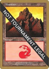 Mountain (343) - 2001 Jan Tomcani (MMQ) - World Championship Decks - Magic: The Gathering card