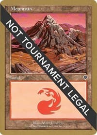Mountain (343) - 2001 Jan Tomcani (INV) - World Championship Decks - Magic: The Gathering card