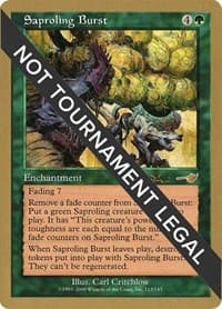 Saproling Burst - 2001 Jan Tomcani (NMS) - World Championship Decks - Magic: The Gathering card