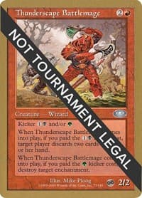 Thunderscape Battlemage - 2001 Jan Tomcani (PLS) - World Championship Decks - Magic: The Gathering card