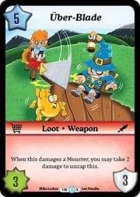 Uber-Blade - Season 1 - Munchkin CCG card