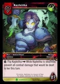 Kayleitha - Heroes of Azeroth - WoW card
