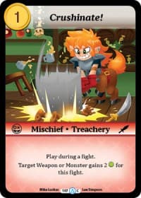 Crushinate! - Season 1 - Munchkin CCG card