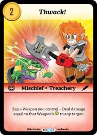Thwack! - Season 1 - Munchkin CCG card