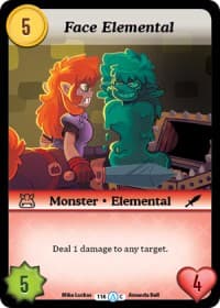 Face Elemental - Season 1 - Munchkin CCG card
