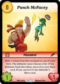 Punch McFacey - Season 1 - Munchkin CCG card