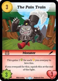 The Pain Train - Season 1 - Munchkin CCG card