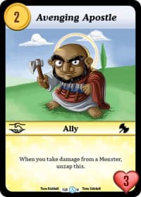 Avenging Apostle - Season 1 - Munchkin CCG card
