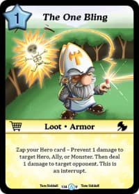 The One Bling - Season 1 - Munchkin CCG card