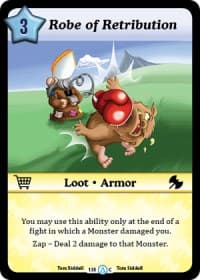 Robe of Retribution - Season 1 - Munchkin CCG card