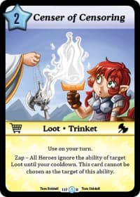 Censer of Censoring - Season 1 - Munchkin CCG card