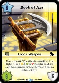 Book of Axe - Season 1 - Munchkin CCG card